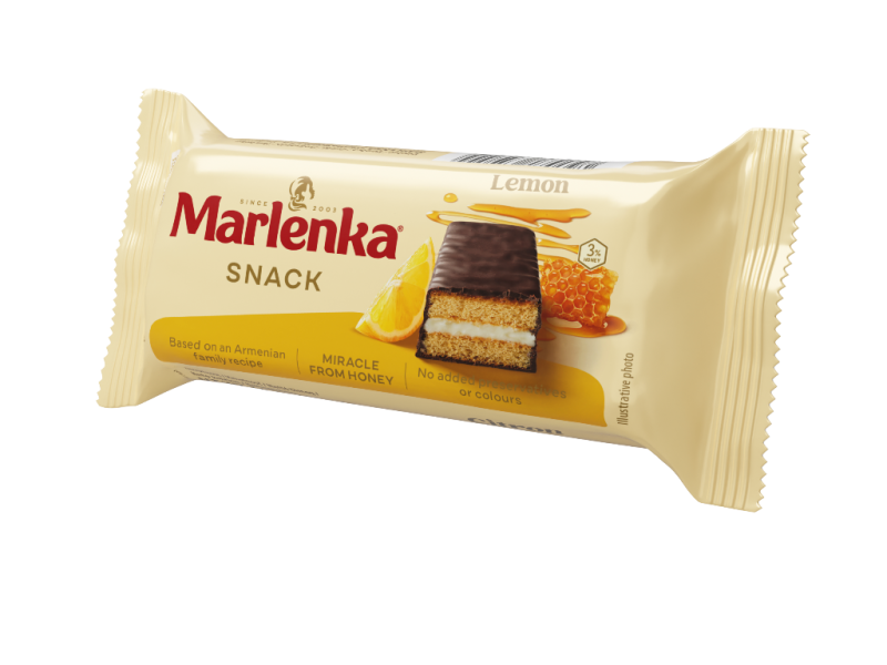 Snack Marlenka cu miere si lămâie 50g